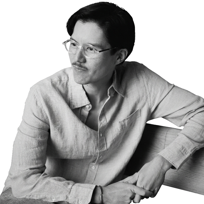 Christopher Hugentobler in Noguchi Garden